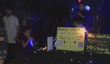 Phoenix neighbors turn trick-or-treat night into community food drive