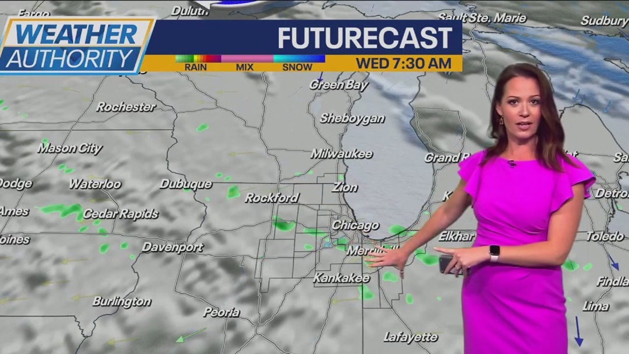 Chicago weather: Showers possible late tonight into Wednesday morning