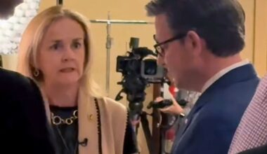 Democratic congresswoman confronts Johnson over Trump AI video: ‘It’s racist. You should call it out’