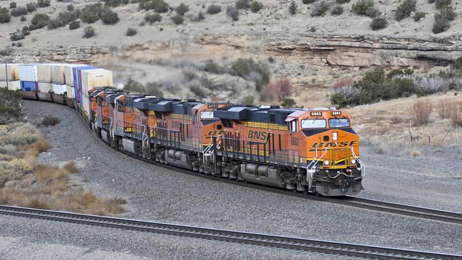 BNSF is planning to build a $3.2 billion logistics park and rail hub northwest of Phoenix. (Photo b...