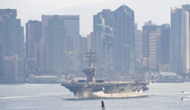San Diego-based helicopter flying off USS Nimitz crashes in South China Sea – San Diego Union-Tribune