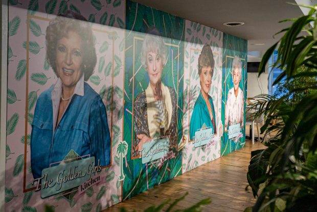 Instagram-worthy selfie stations at The "Golden Girls" Christmas Experience, arriving in San Diego Nov. 16. (Bucket Listers)