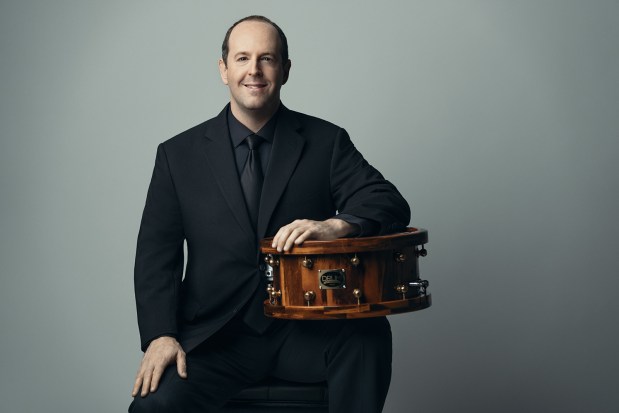 Greg Cohen has been the Principal Percussion player with the San Diego Symphony since 2008, and a symphony member since 2005. (Todd Rosenberg)