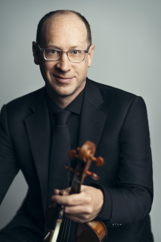 Jeff Thayer has been Concertmaster for the San Diego Symphony since 2004. (Todd Rosenberg)