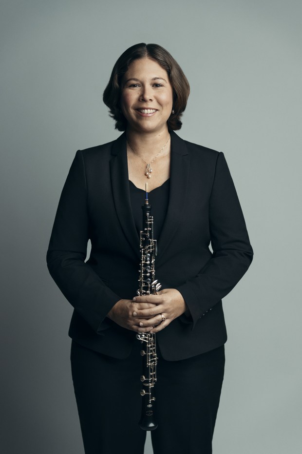 Sarah Skuster has been the Principal Oboe player with the San Diego Symphony since 2009. (Todd Rosenberg)