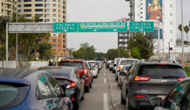 An additional lane for SENTRI travelers at San Ysidro port