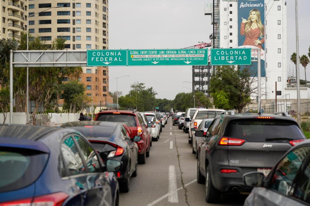 An additional lane for SENTRI travelers at San Ysidro port