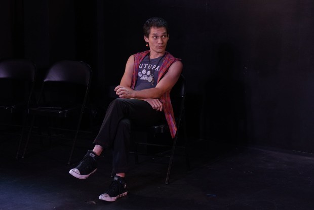 Sean Libiran co-stars in Trinity Theatre's production of Jen Silverman's play "Witch." (Vivian White)