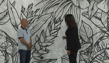 Chicago artist Carlos Rolon uses tarp art to help provide shelter to those in need in Puerto Rico