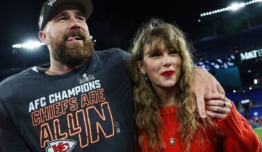 Travis Kelce Reacts to Taylor Swift's Explicit 'Wood' Song