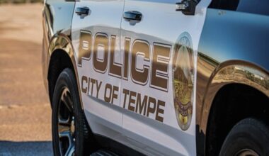 Three people were hurt in an alleged attempted robbery turned shooting near Tempe Town Lake late Fr...