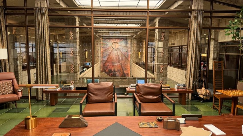 The Studio by Frank Lloyd Wright building