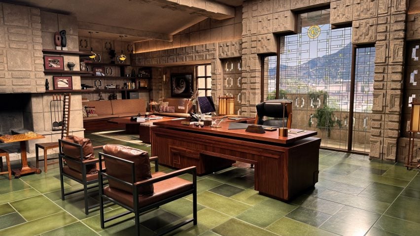 Matt's office in The Studio