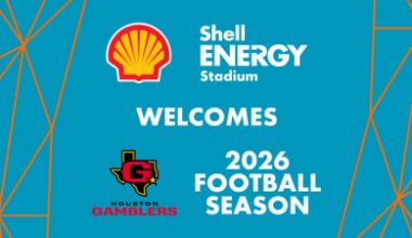 Shell Energy Stadium to serve as home of United Football League’s Houston Gamblers