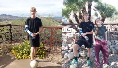 Globe teen who saved family during floods honored at Phoenix Rising game