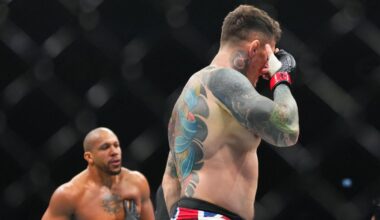 UFC 321 results, analysis: Eye poke leads to no contest in Aspinall vs. Gane