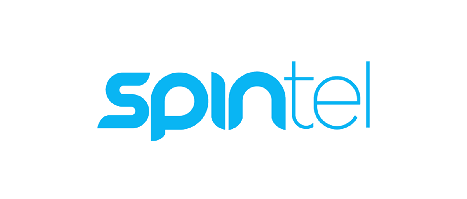 Spintel logo on white background