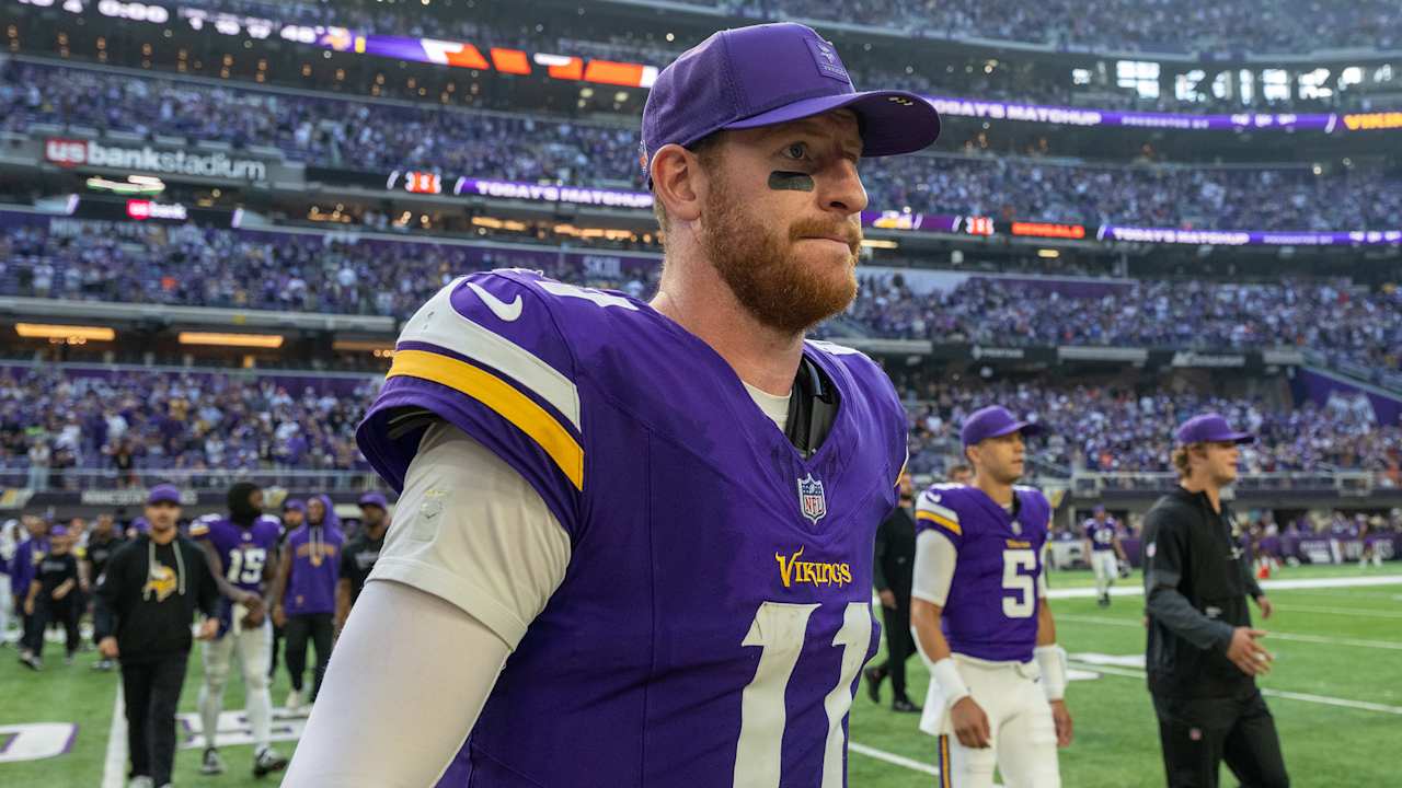 Vikings Place Carson Wentz on Injured Reserve, Claim Tight End Ben Sims