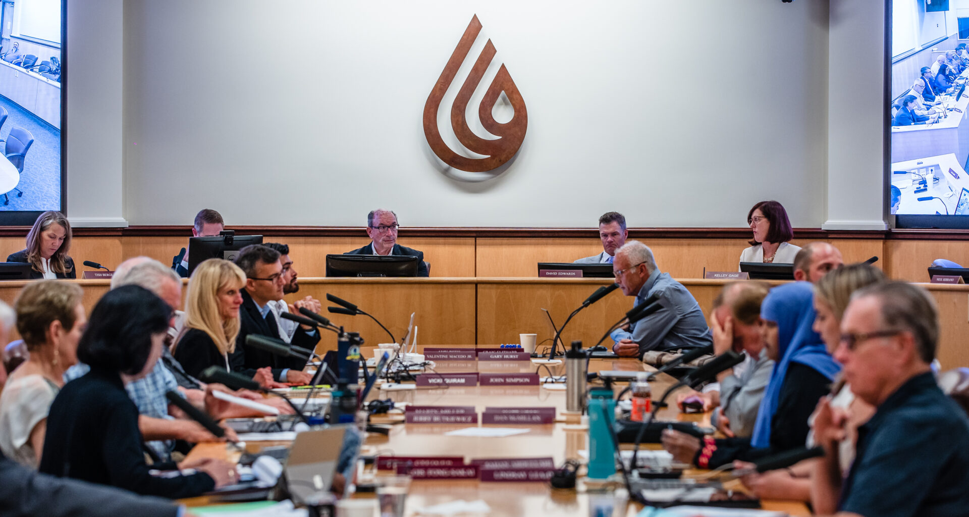 San Diego County Water Authority meeting in Kearny Mesa on July 27, 2023.