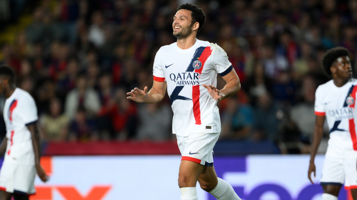 Barcelona vs. Paris Saint-Germain score: PSG come back to win 2-1 behind late Goncalo Ramos goal