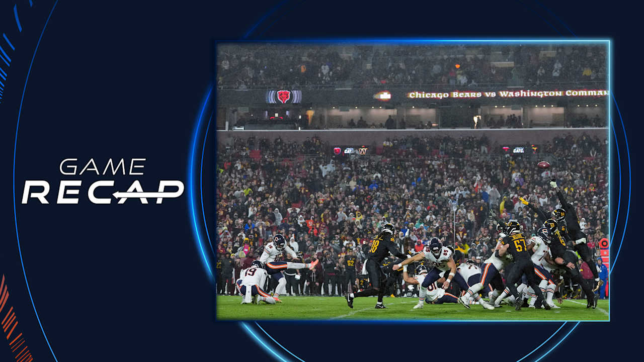 Bears edge Commanders in thrilling primetime battle