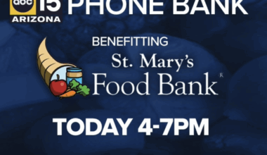 ABC15 phone bank to raise funds for St. Mary's Food Bank amid rising need