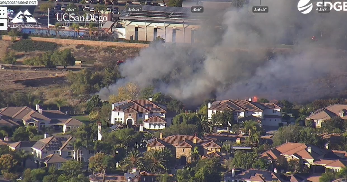 Brush fire in 4S Ranch neighborhood prompts evacuations