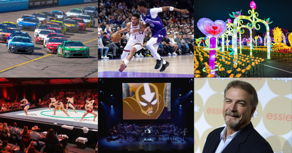 NASCAR, Sumo + Sushi, Imaginarium, Suns, and more!