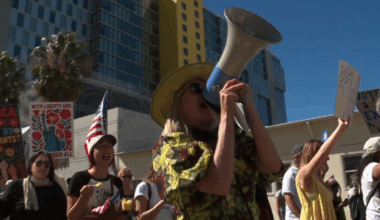 Thousands march in 'No Kings' protests across San Diego County