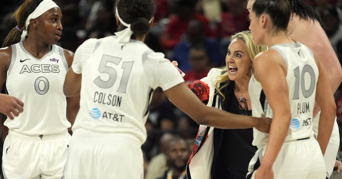 Here's where you can watch the Las Vegas Aces for Games 3 and 4