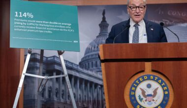 Behind the shutdown was a fight over ACA health care premiums : NPR