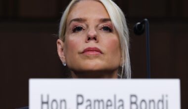 Bondi testifies before Senate panel at first hearing since Comey indictment : NPR