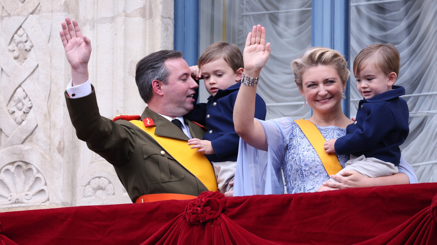 Luxembourg celebrates Grand Duke Guillaume after Henri abdicates in favor of his son