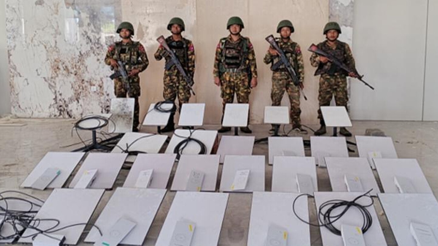 Myanmar military detains 2,000 people in raid at cybercrime center