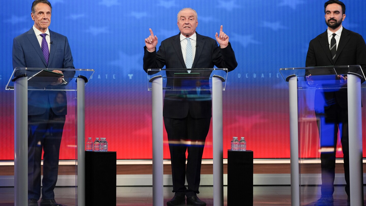 Key moments from New York City's mayoral debate