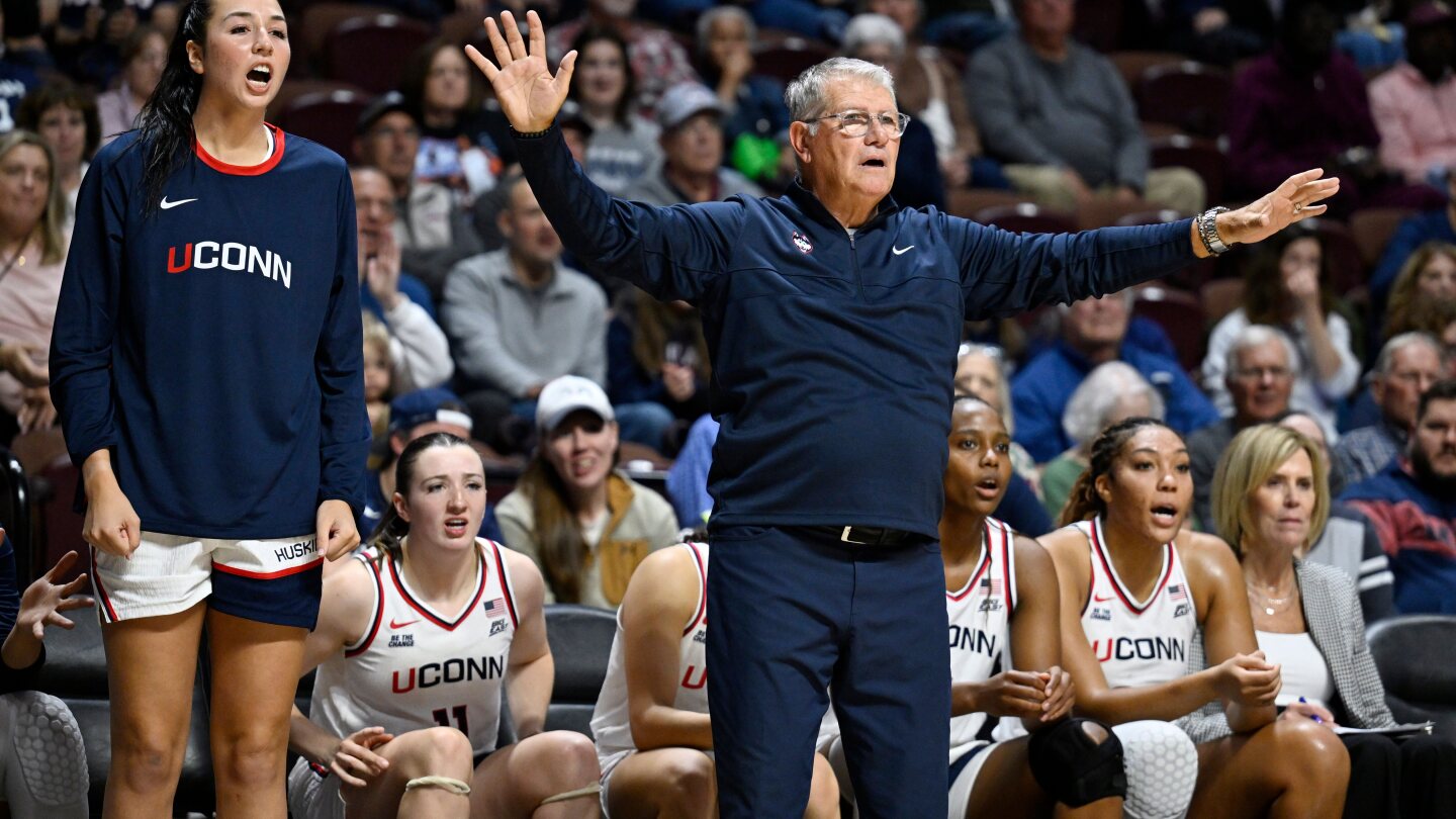 UConn is No. 1 in women's preseason AP Top 25