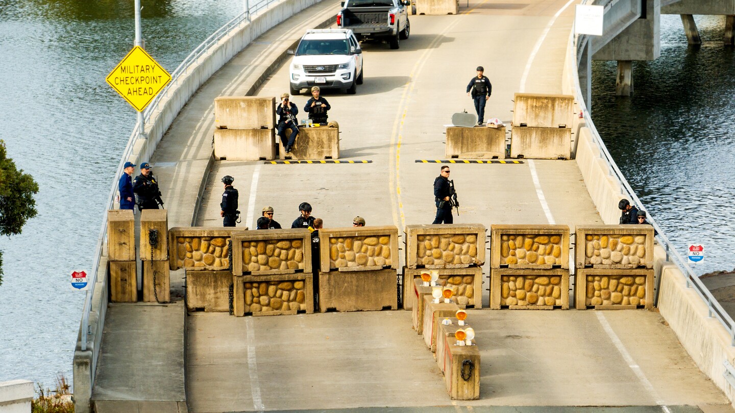 Shots fired after truck backs into Coast Guard base in California