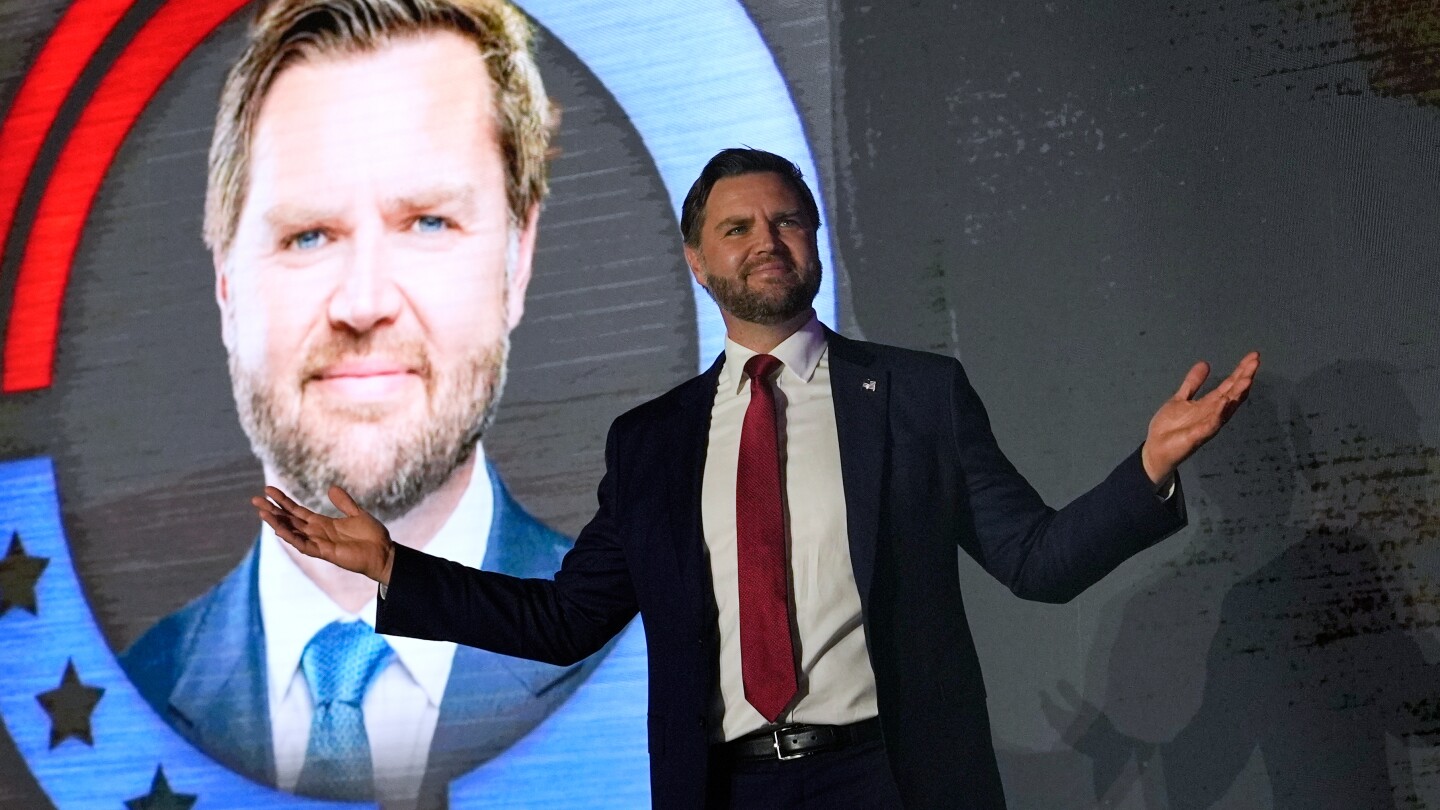 JD Vance calls for reduction in legal immigration at Turning Point event