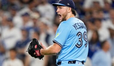 Yesavage strikes out 12 as rookie pitches Blue Jays past Dodgers 6-1 for 3-2 lead in World Series