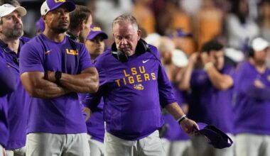 LSU fires coach Brian Kelly in the 4th season of his 10-year, $100 million deal