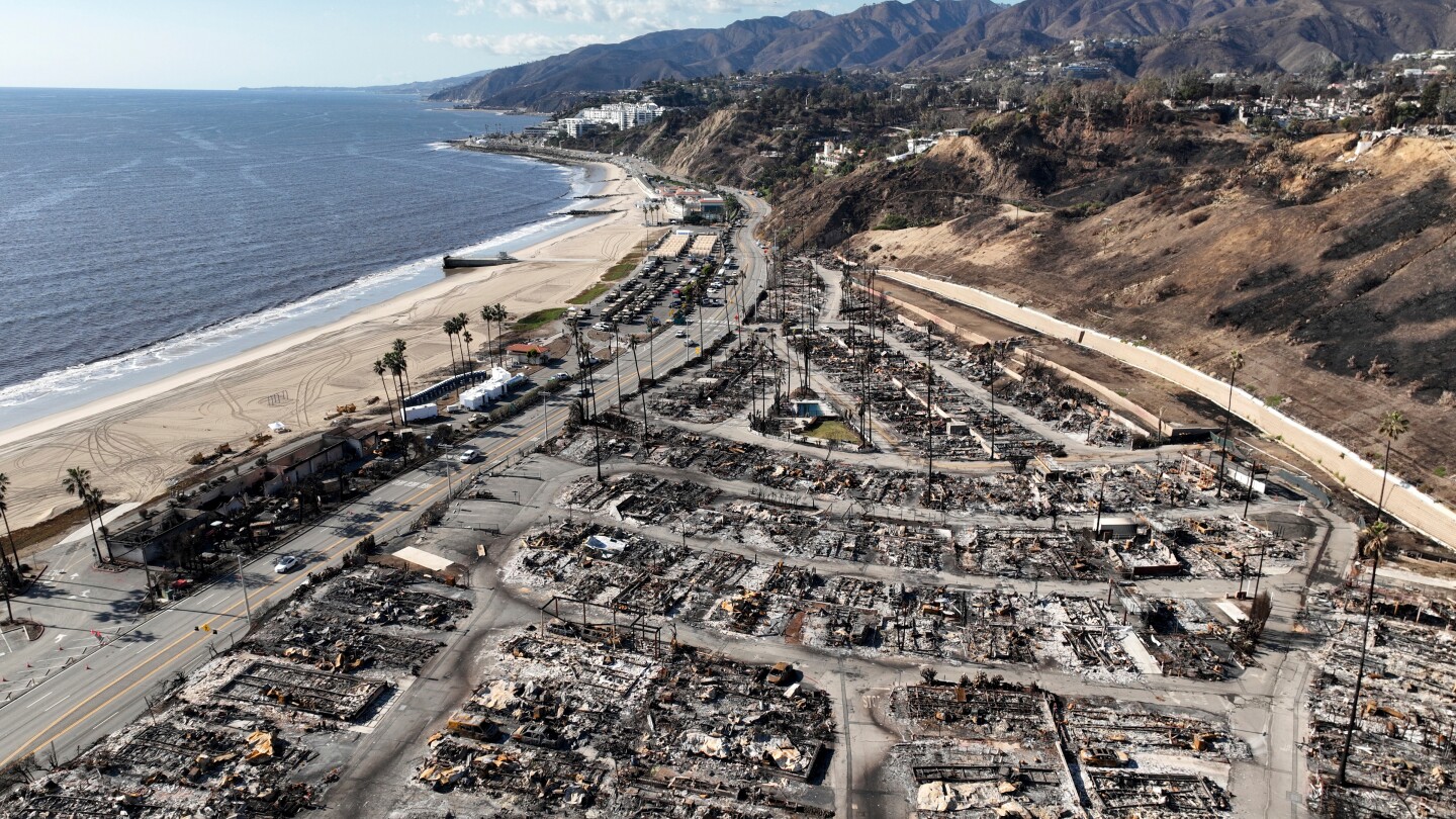 Man charged with starting deadly Pacific Palisades wildfire that leveled LA neighborhoods