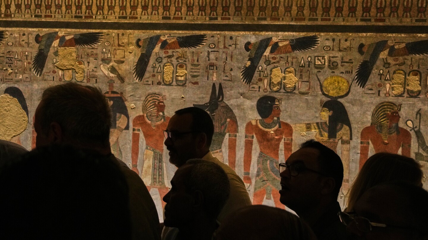 Egypt reopens pharaoh's tomb in Luxor after 20 years of renovation