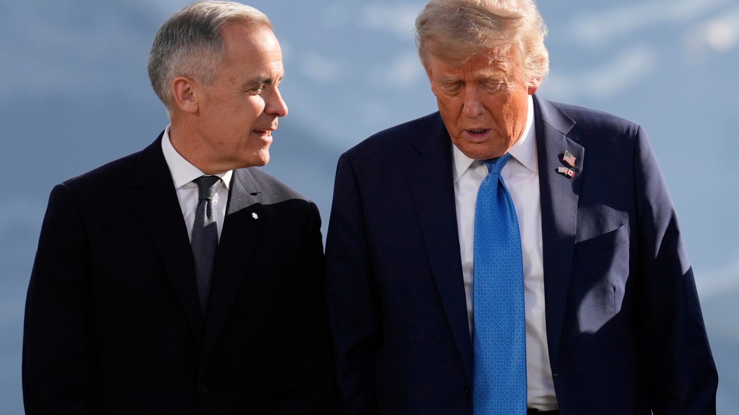 Canadian PM Carney meets with Trump in Oval Office