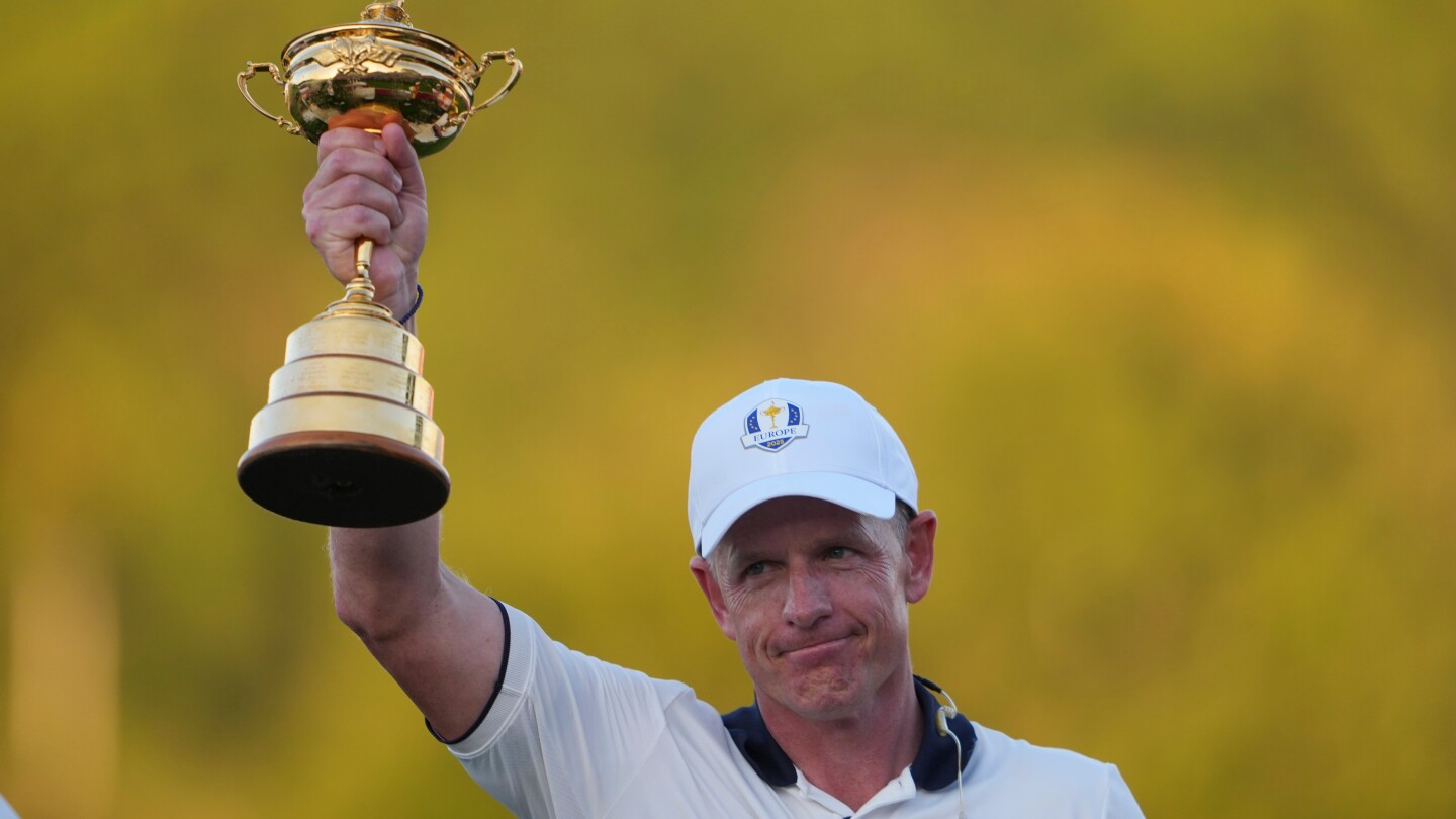 Luke Donald captains Europe to another Ryder Cup win