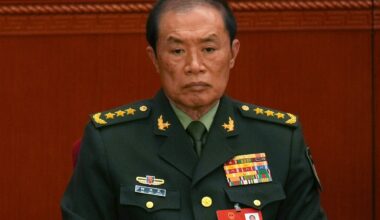 China expels top general and eight officials in anti-graft probe