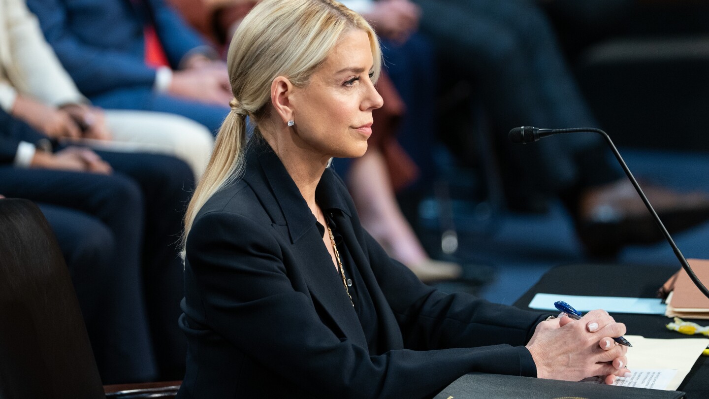 Attorney General Bondi faces Senate questions