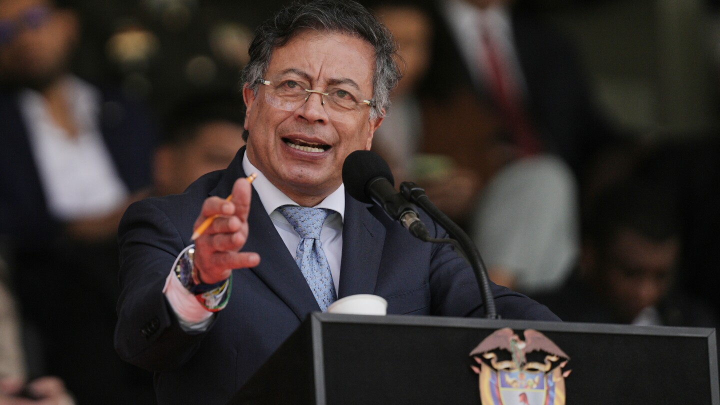 US imposes sanctions against Colombia's leader