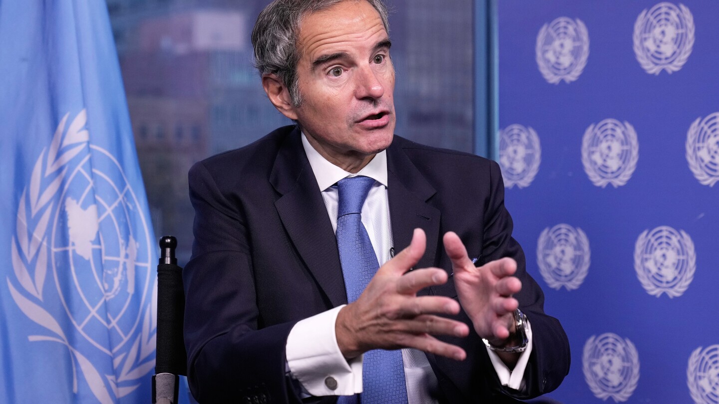 Iran isn't actively enriching uranium, UN nuclear chief tells AP