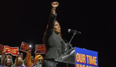 NY Attorney General Letitia James strikes defiant tone at Mamdani rally