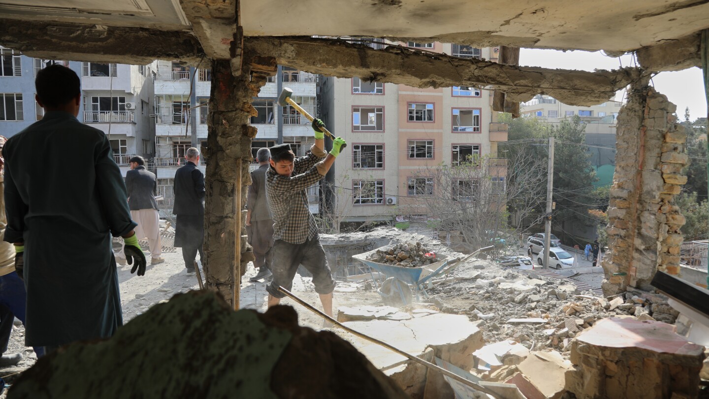 Afghanistan blames Pakistan for twin drone strikes on Kabul